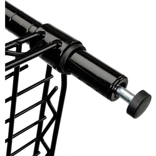 Black Epoxy Wire Shelving Unit V80469