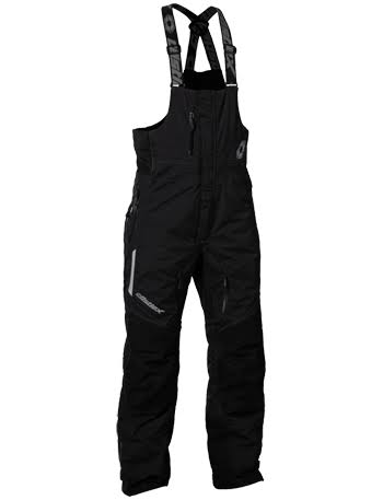 Black Tall Snowmobile Bibs O89082