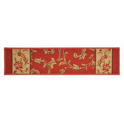 Red Stair Tread L826
