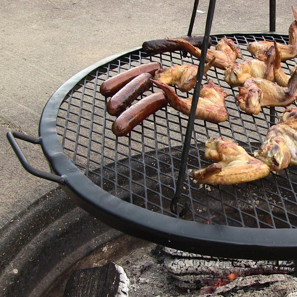 22-Inch Round Steel Fire Pit Cooking Grate R8141