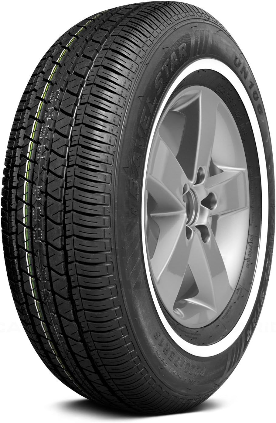215/70R15 98T All Season Whitewall Passenger Tire Z418105