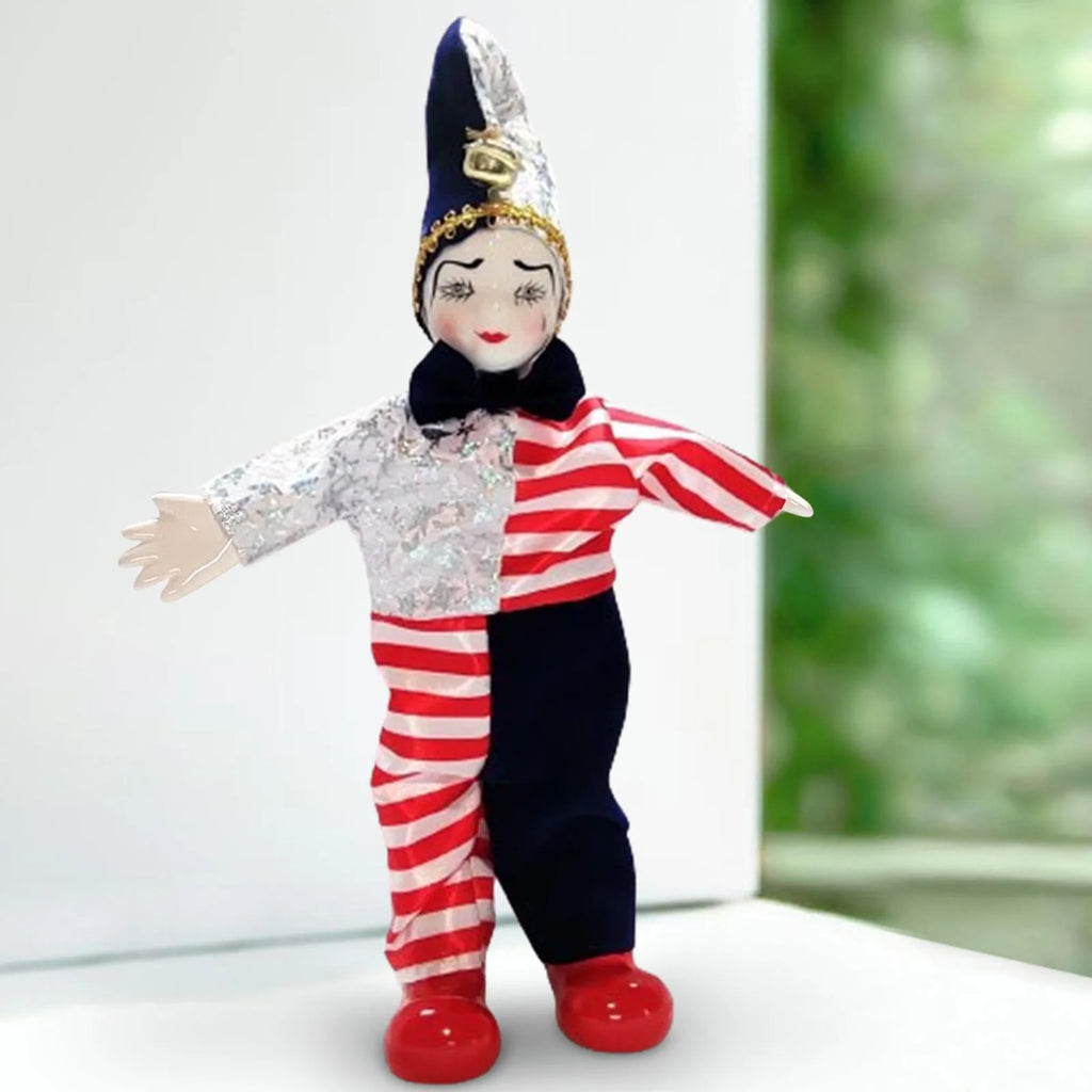 9.84'' Movable Joint Jester Doll T468