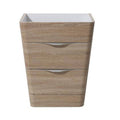 White Oak Bathroom Cabinet L2289