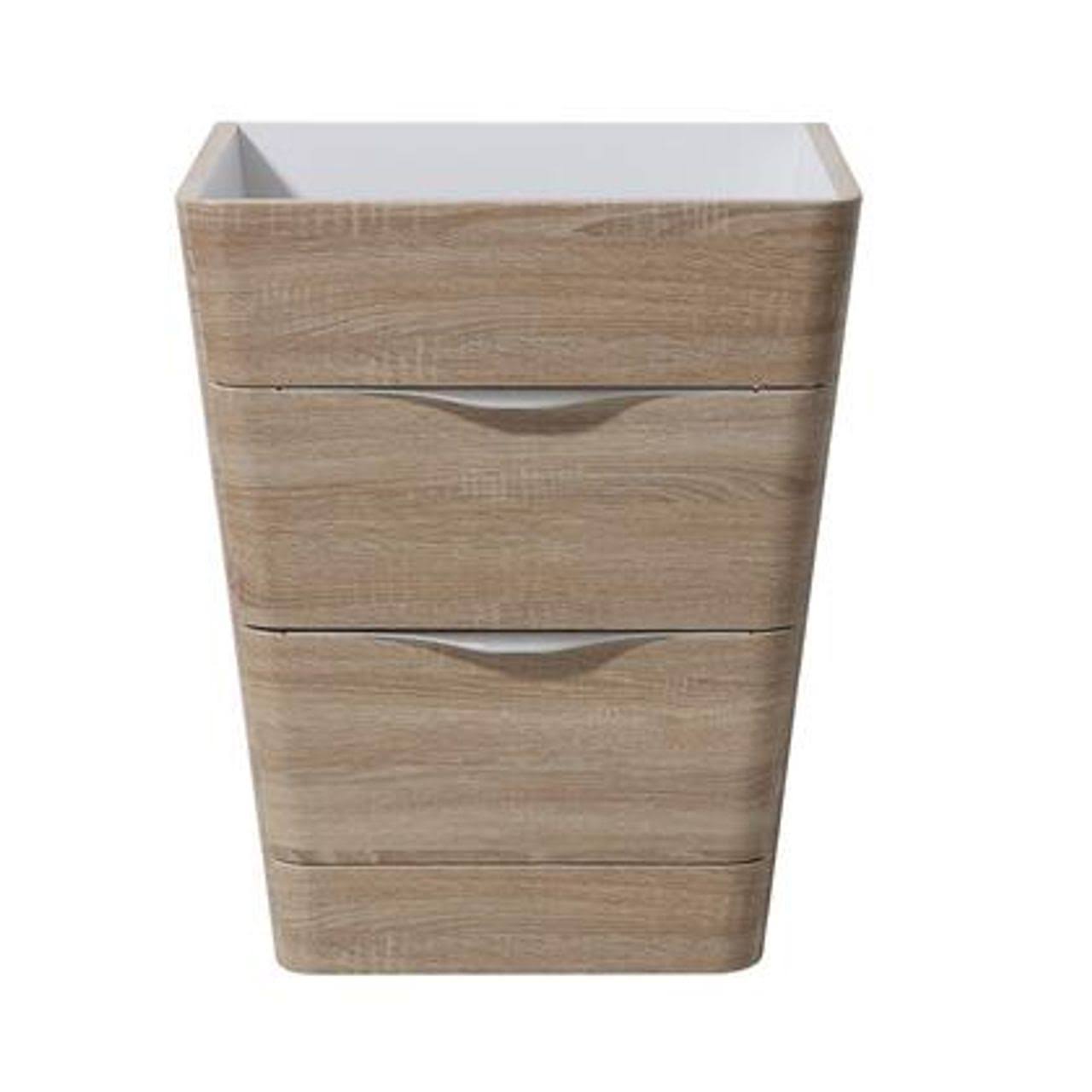 White Oak Bathroom Cabinet L2289
