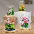 DIY Building Blocks Set with Wooden Base T51942