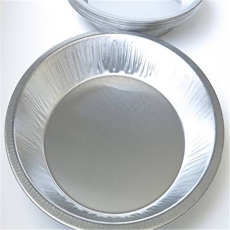 9 1/2 Deep Aluminum Pie Pans (25) A787981