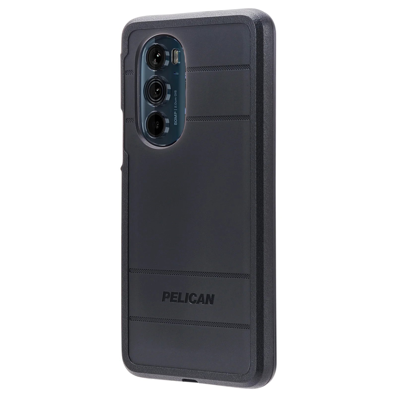 Black Motorola Edge+ Case with Belt Clip Holster M6810