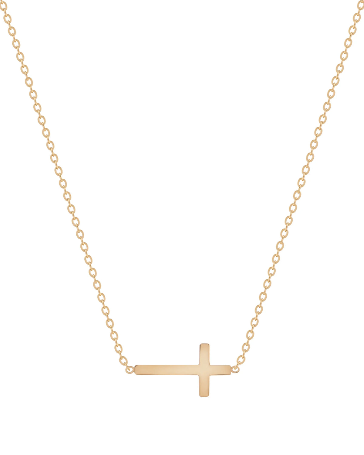 18K Gold Plated Stainless Steel Necklace Pendant Necklace F896