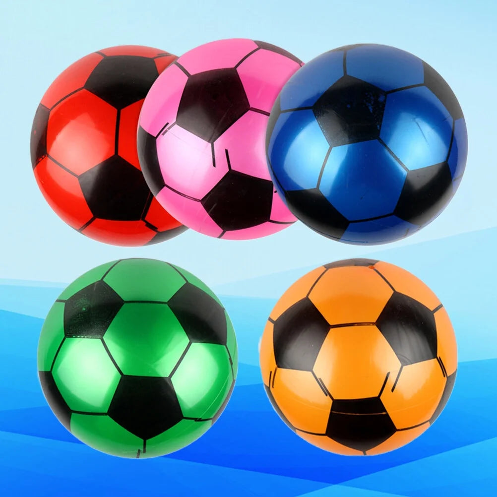 5PCS Inflatable Rubber Football Toys I50037