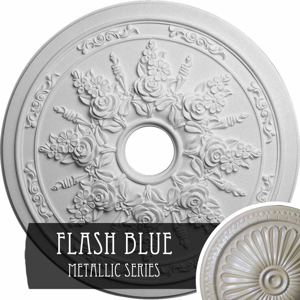 Rose and Ribbon Ceiling Medallion U722067