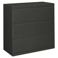 Three-Drawer Lateral File Cabinet, Charcoal B848
