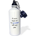 Black Sports Water Bottle 21oz V104511