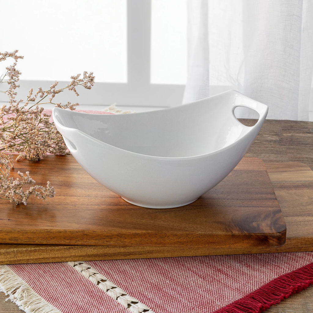 Set of Two Handled Serve Bowls E5426