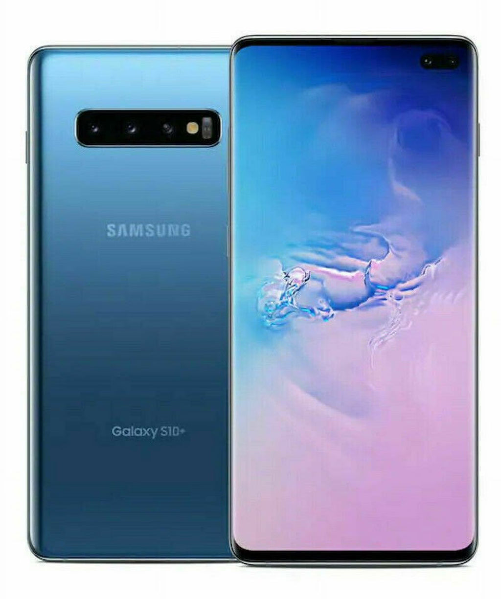 Prism Blue GSM Unlocked Refurbished Galaxy S10 Plus 128GB T25917