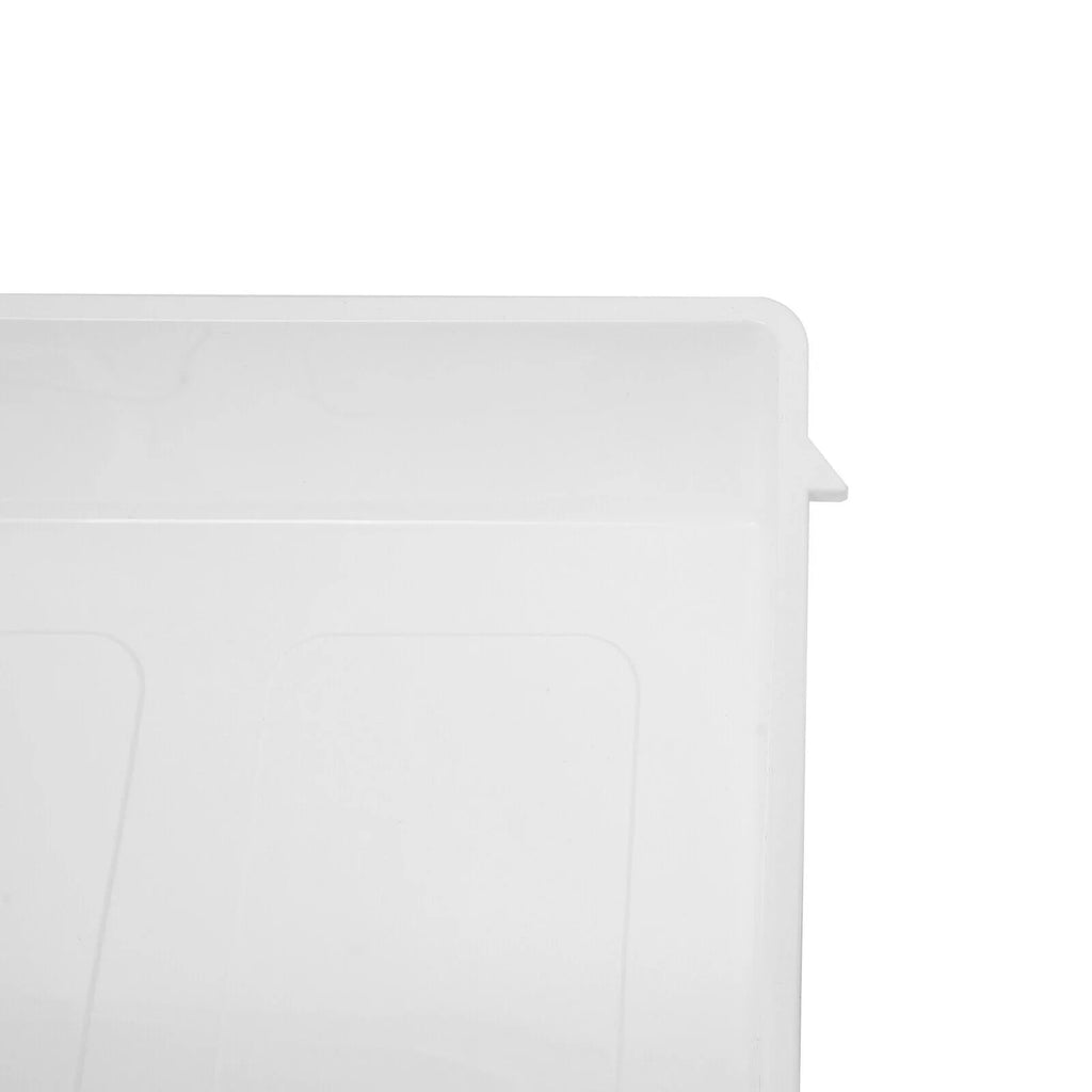 White 6-Drawer Plastic Chest Dresser D88802