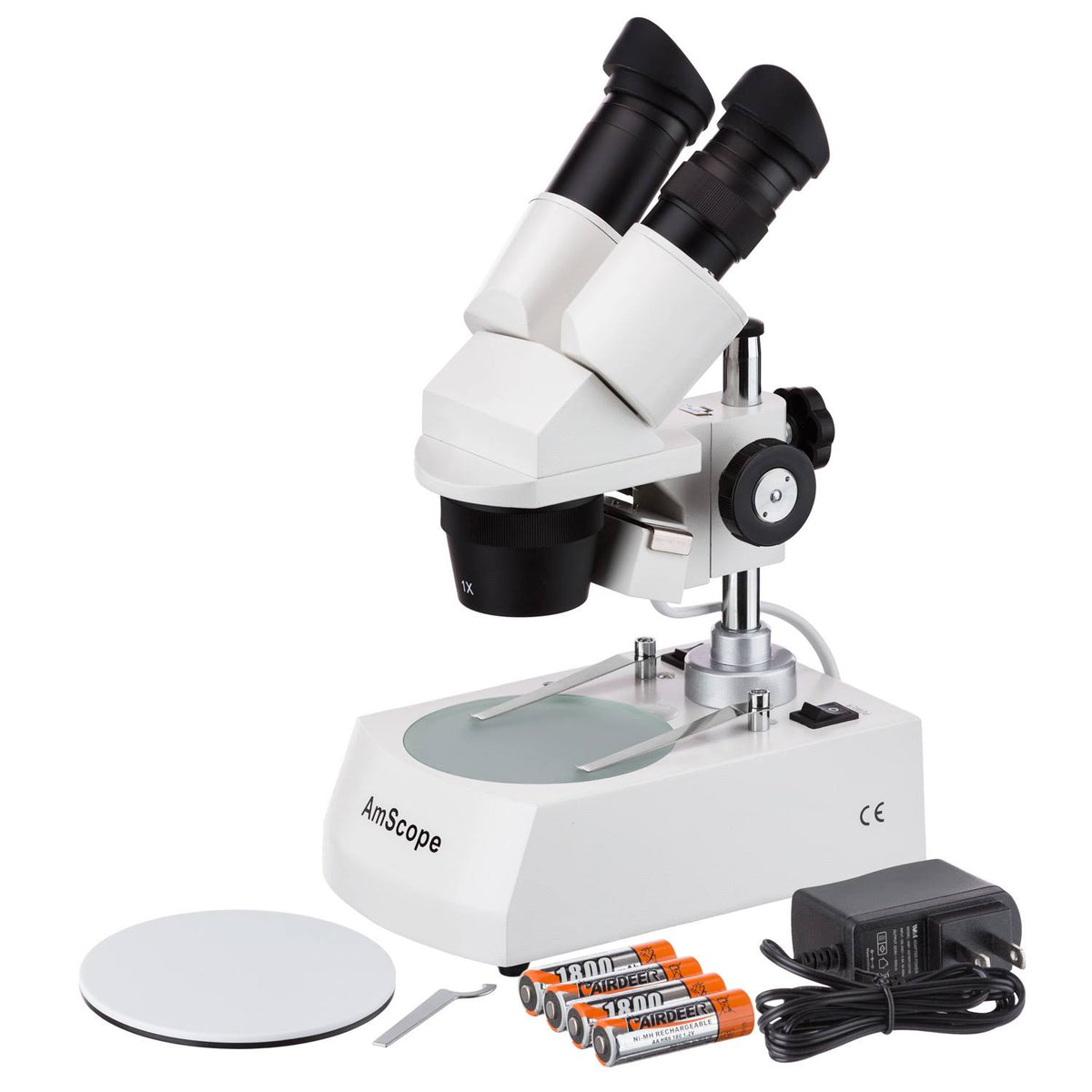 Stereo Microscope with Top & Bottom Light Illumination R153