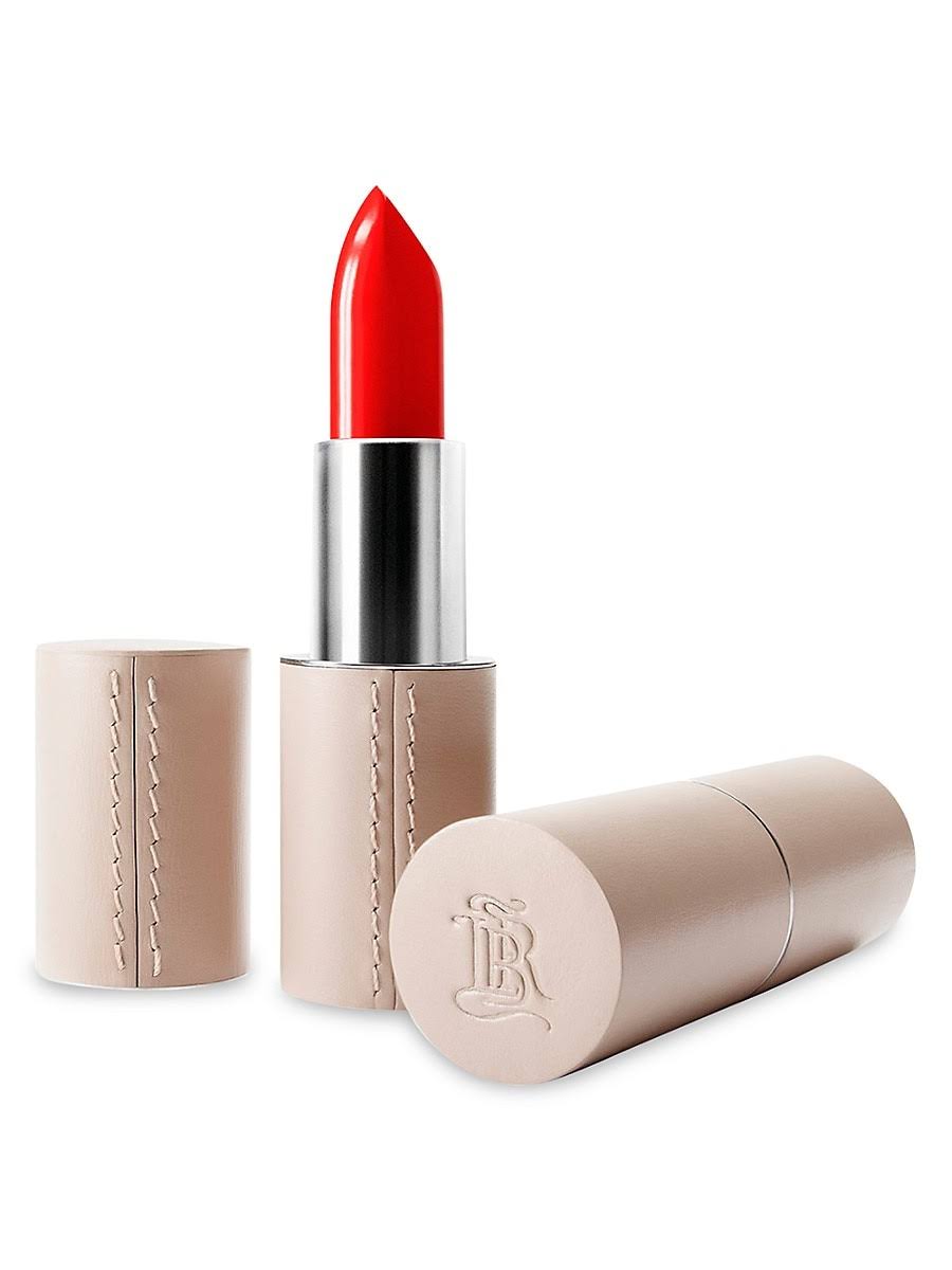 Fuchsia Refillable Leather Lipstick Case K125