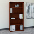 5 Shelf Bookcase in Hansen Cherry R9314