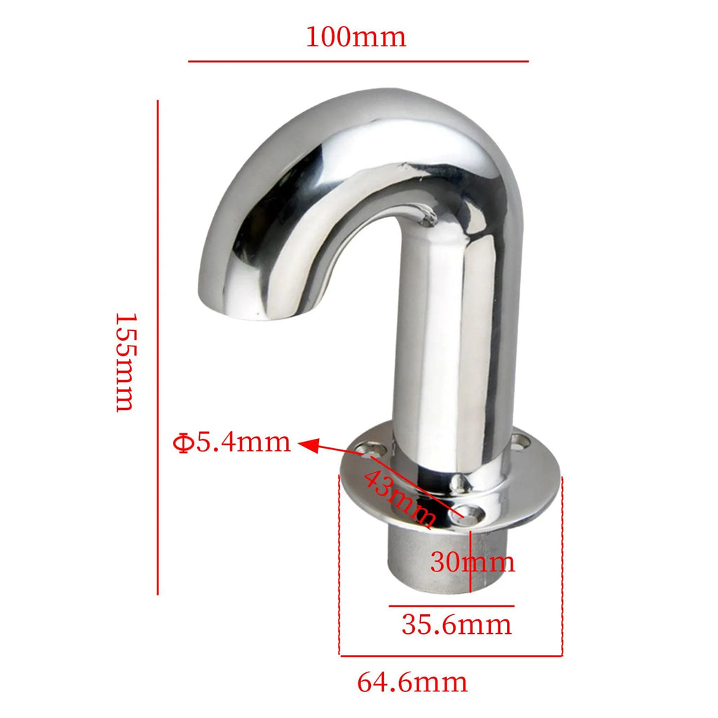 35mm High Outlet for Marine Boat L564