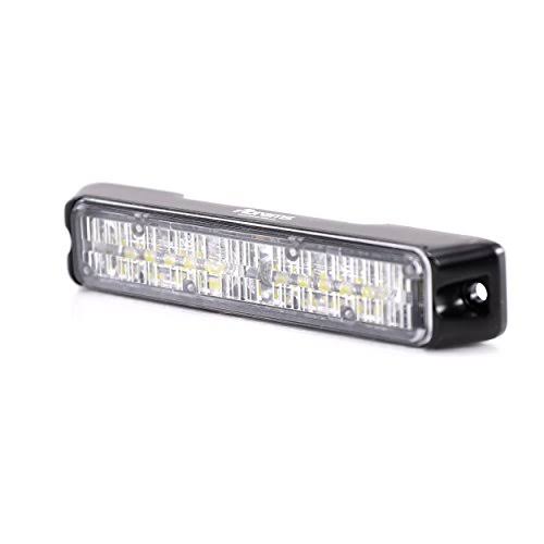White 36W 12 LED Emergency Vehicle Grille Light I236012