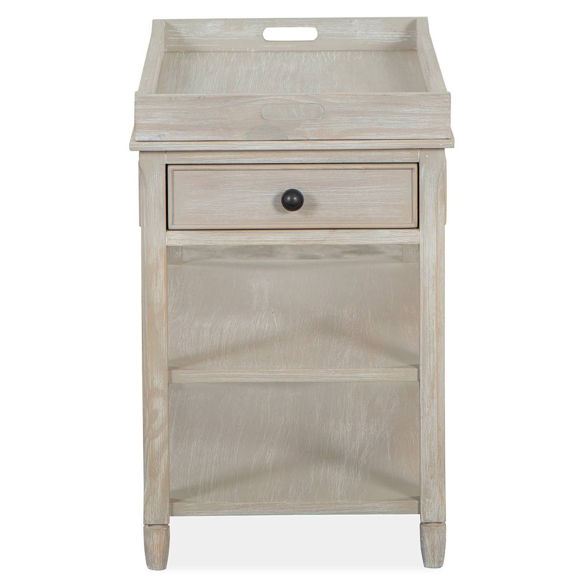 Swiss Latte Chairside End Table I4600