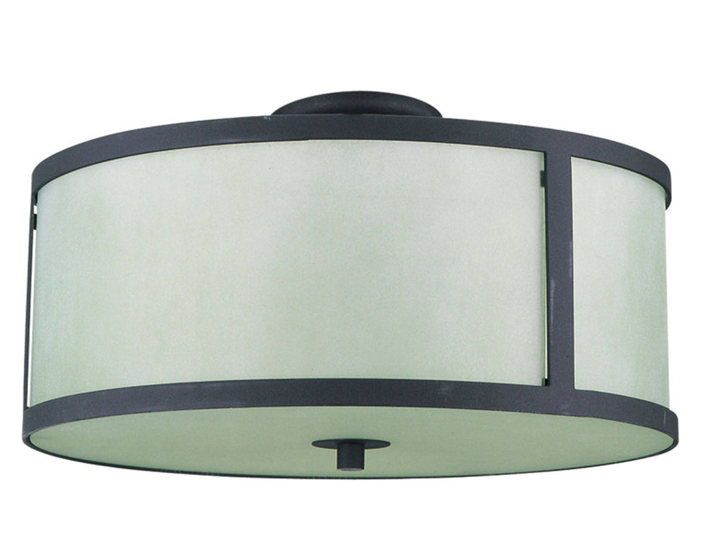Oil Rubbed Bronze 2 Light Semi Flush Mount W228097