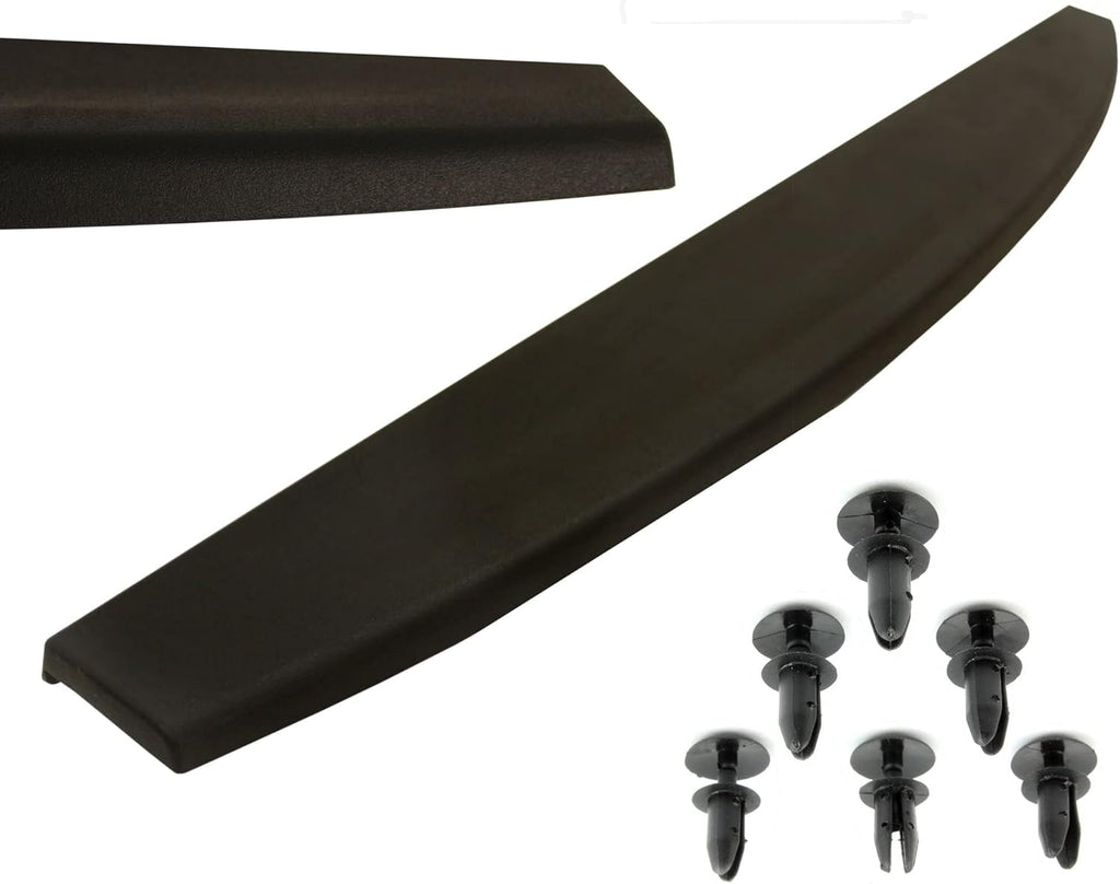 Tailgate Protector Spoiler Top Cap Molding Cover Pack of 2 A526