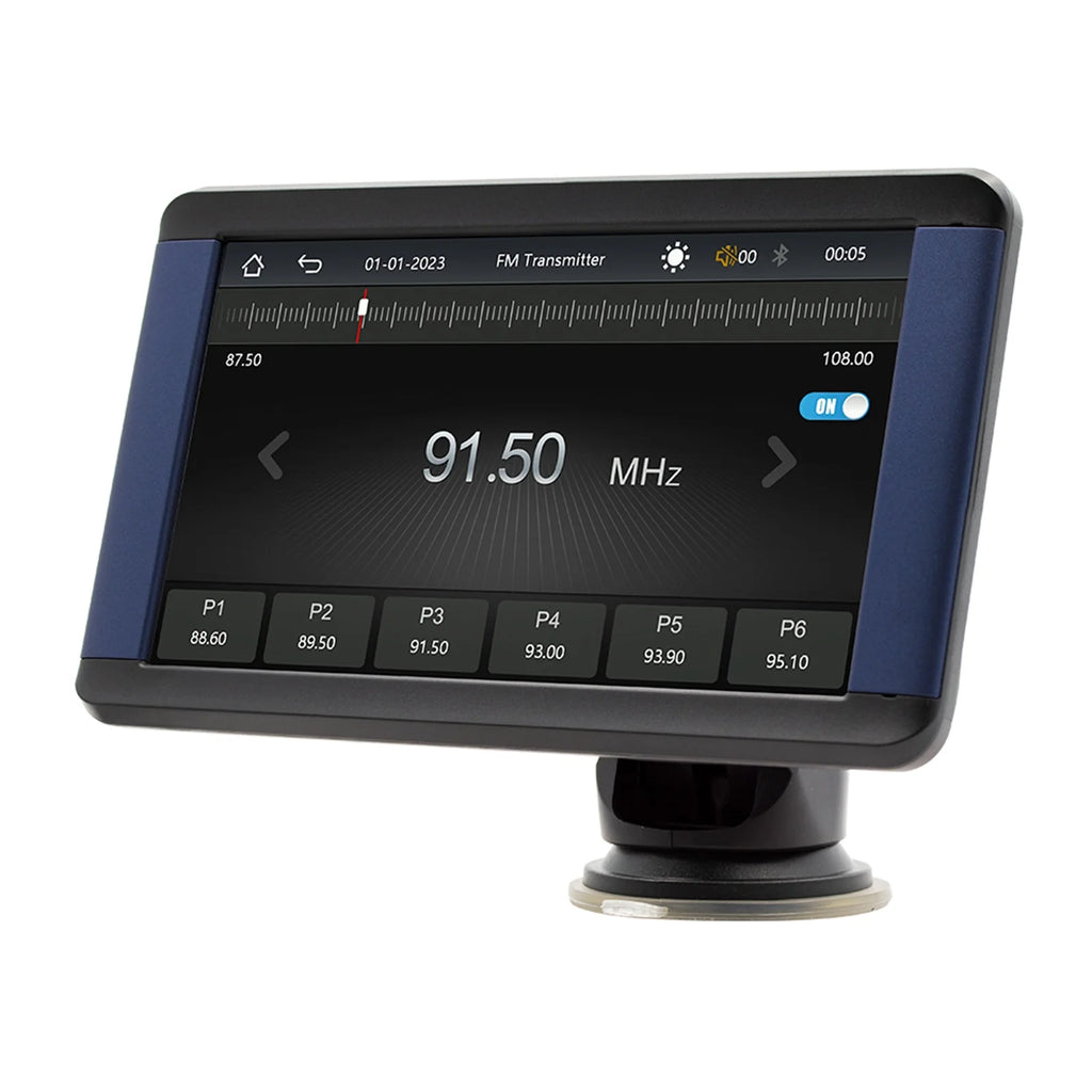 7" Portable Bluetooth Car MP5 Player Monitor Wireless Carplay Camera K784200