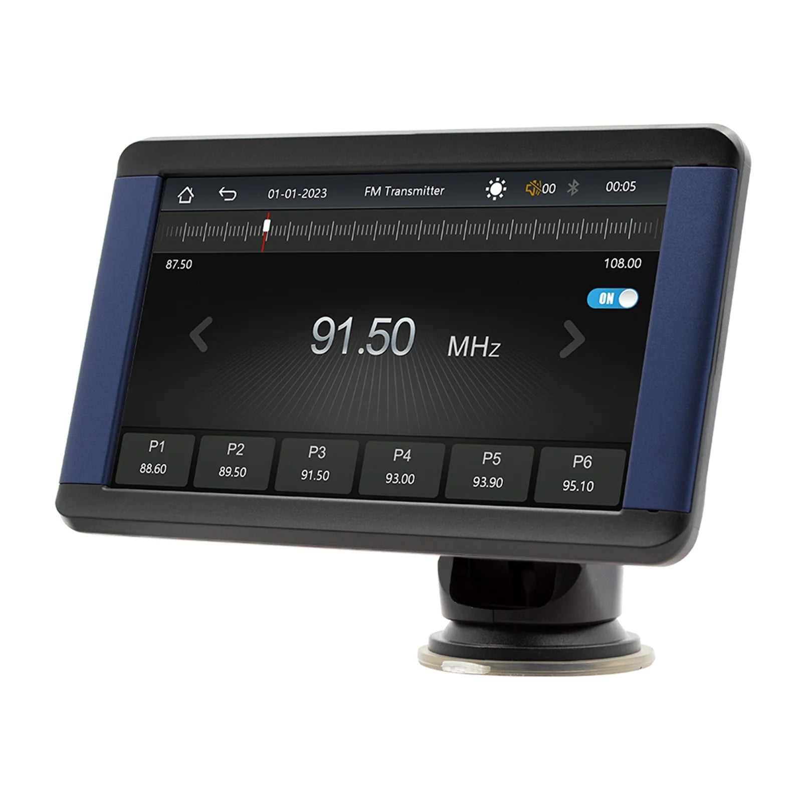 7" Portable Bluetooth Car MP5 Player Monitor Wireless Carplay Camera K784200