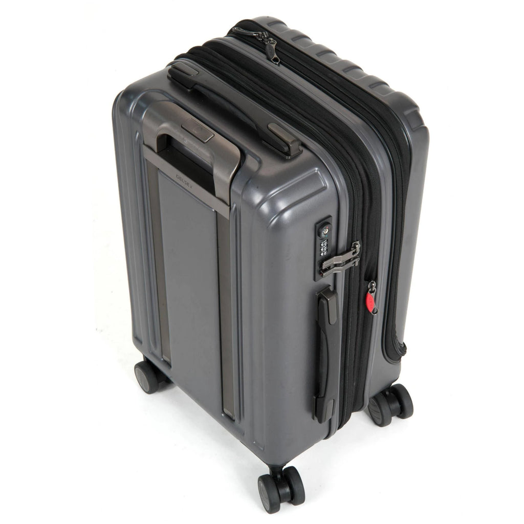 Silver International Carry-On Spinner Trolley F88225