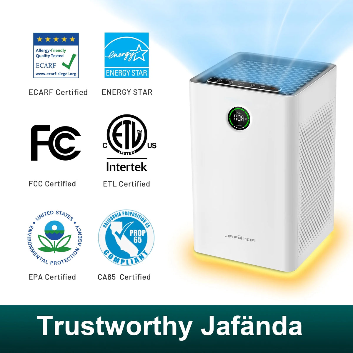 Air Purifier with H13 True HEPA K157975