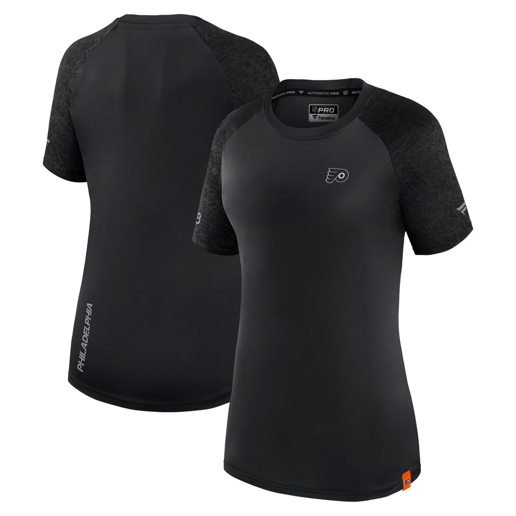 Black Philadelphia Flyers Authentic Pro Tech T-Shirt P98250