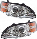 Headlight Assembly Pair for Subaru Legacy/Outback 2006 2007 Halogen H27166
