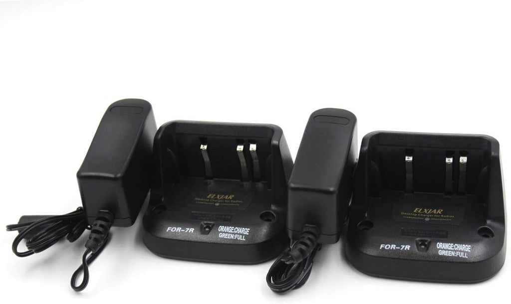 (2-Pack) Battery Charger Compatible with Yaesu Vertex VX-5R VX-6 VX-7R Standard Horizon HX460 HX471 T49719