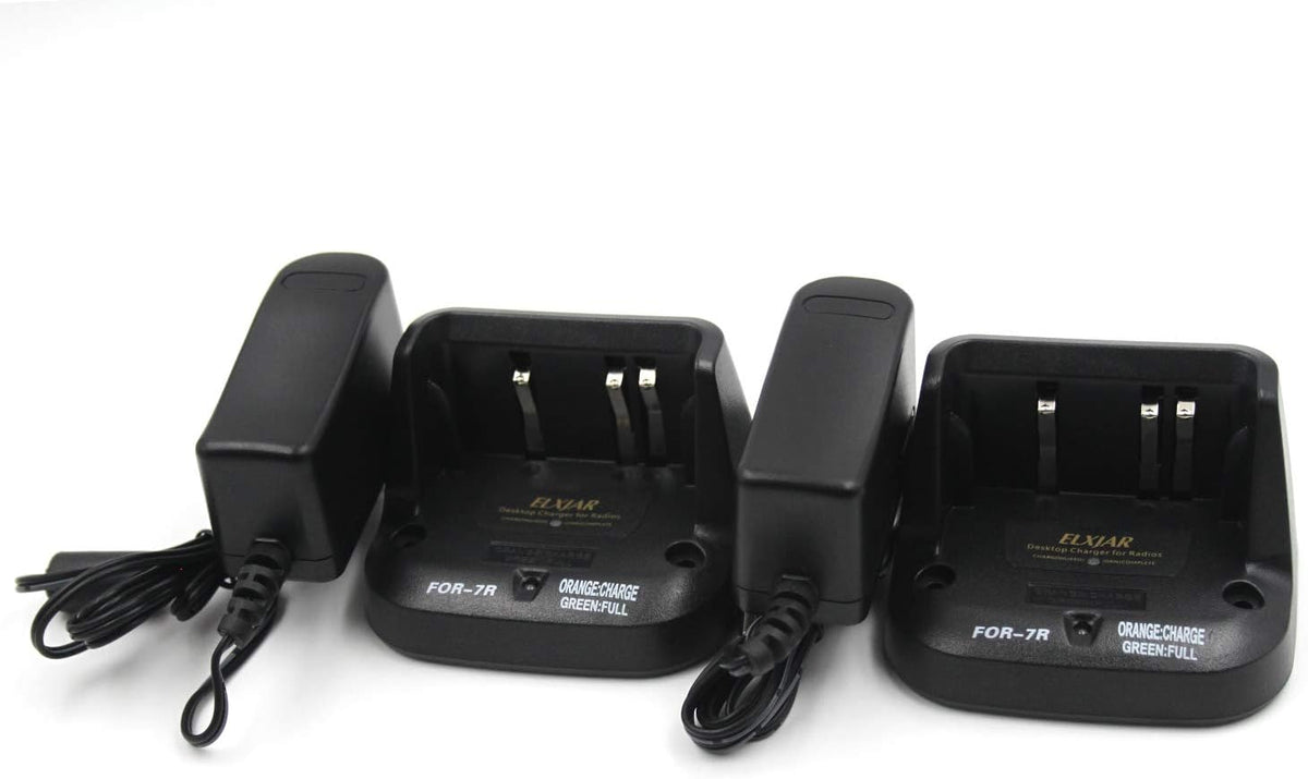 (2-Pack) Battery Charger Compatible with Yaesu Vertex VX-5R VX-6 VX-7R Standard Horizon HX460 HX471 T49719
