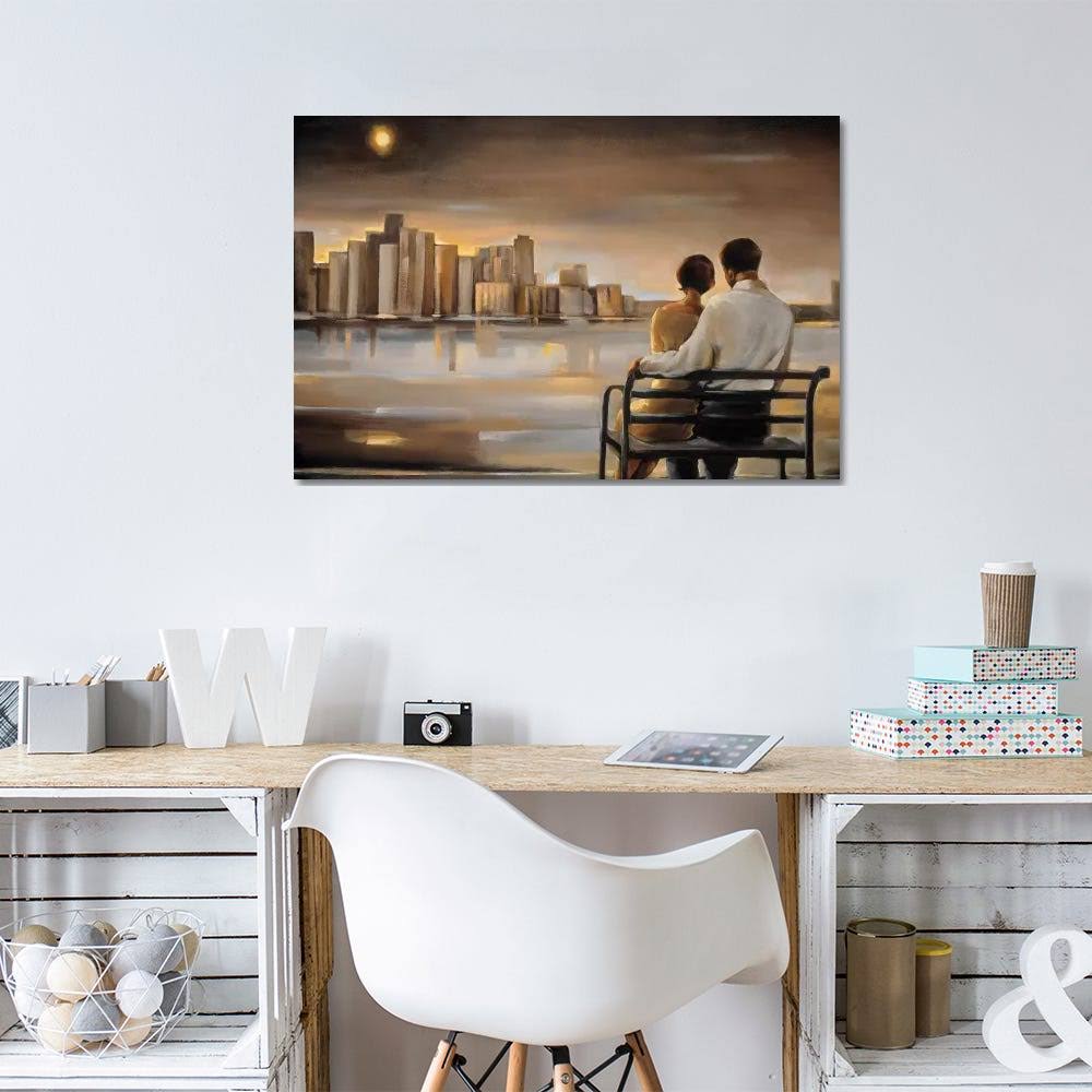 Reflections III Print on Canvas Art C5618