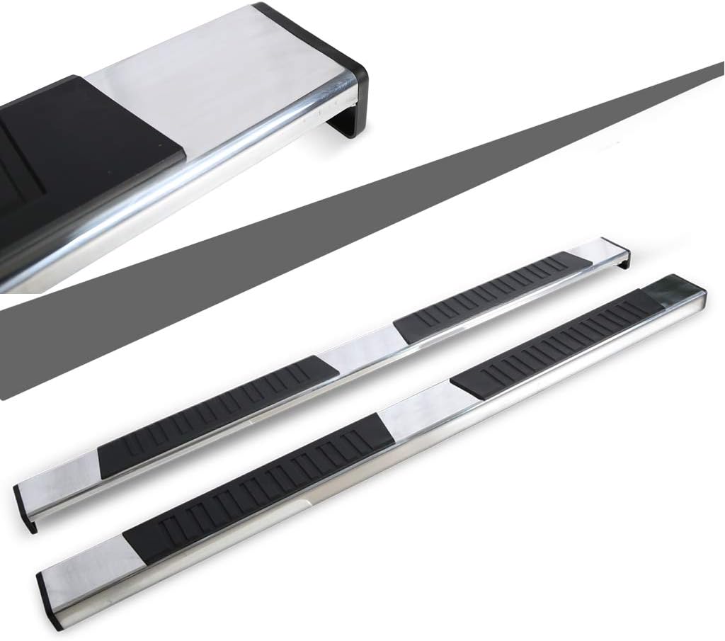 6in Aluminum Running Boards Side Bars A914