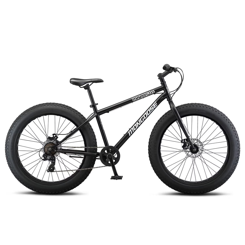 Black Fat Tire Mountain Bike X9720