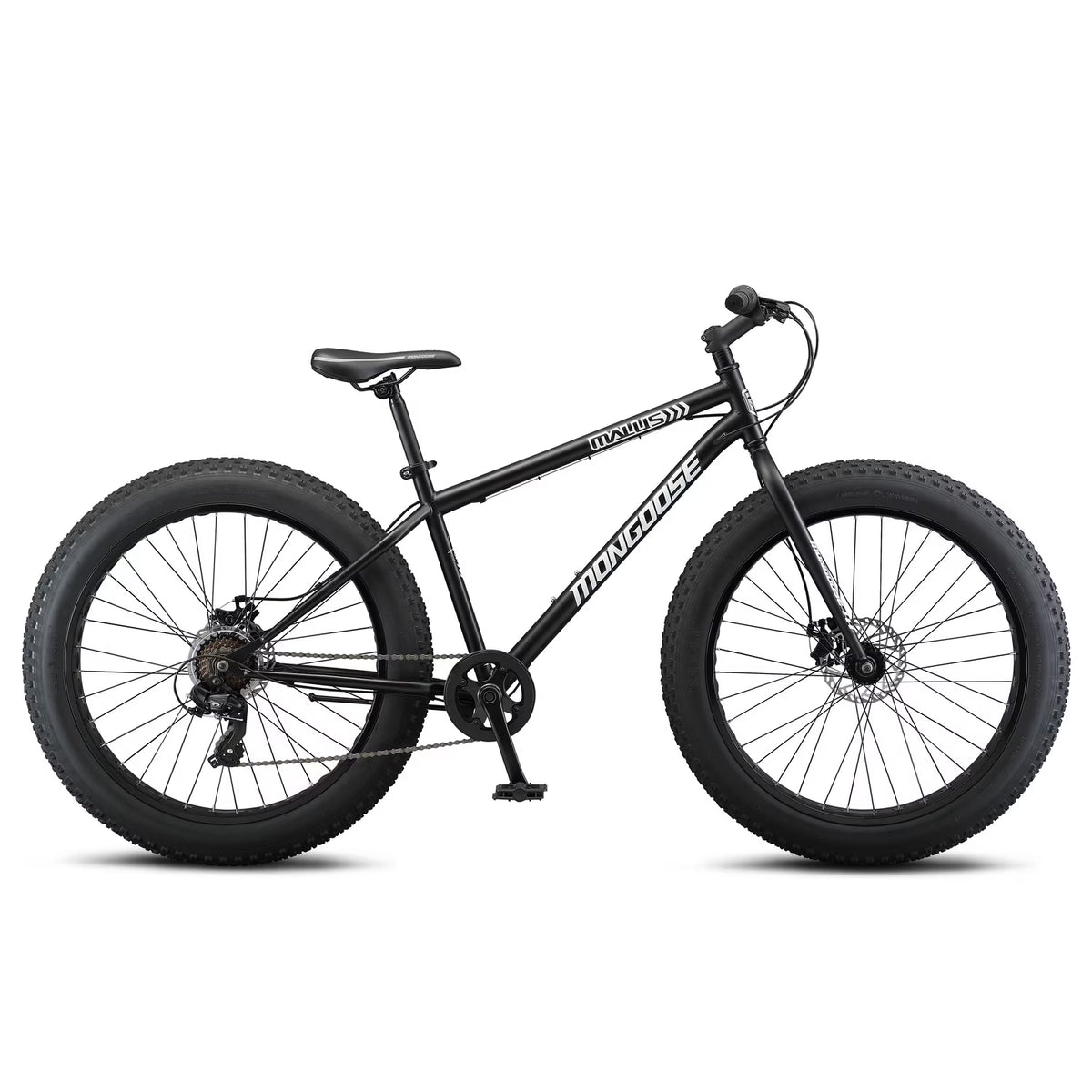 Black Fat Tire Mountain Bike X9720
