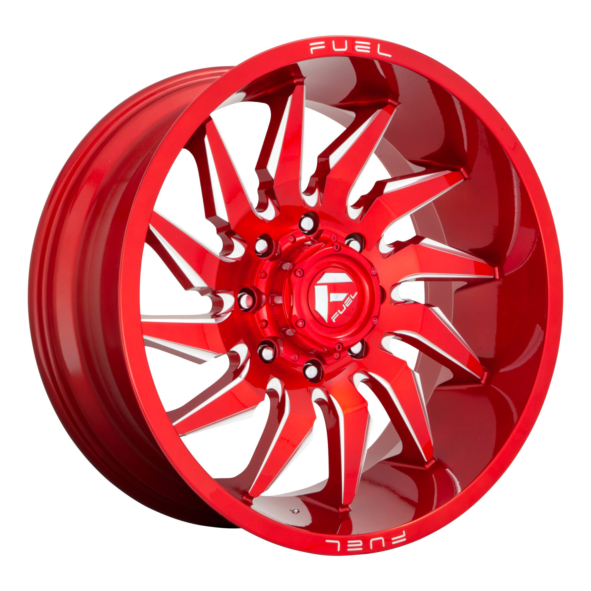 Candy Red Milled 20x9 Wheel M2177