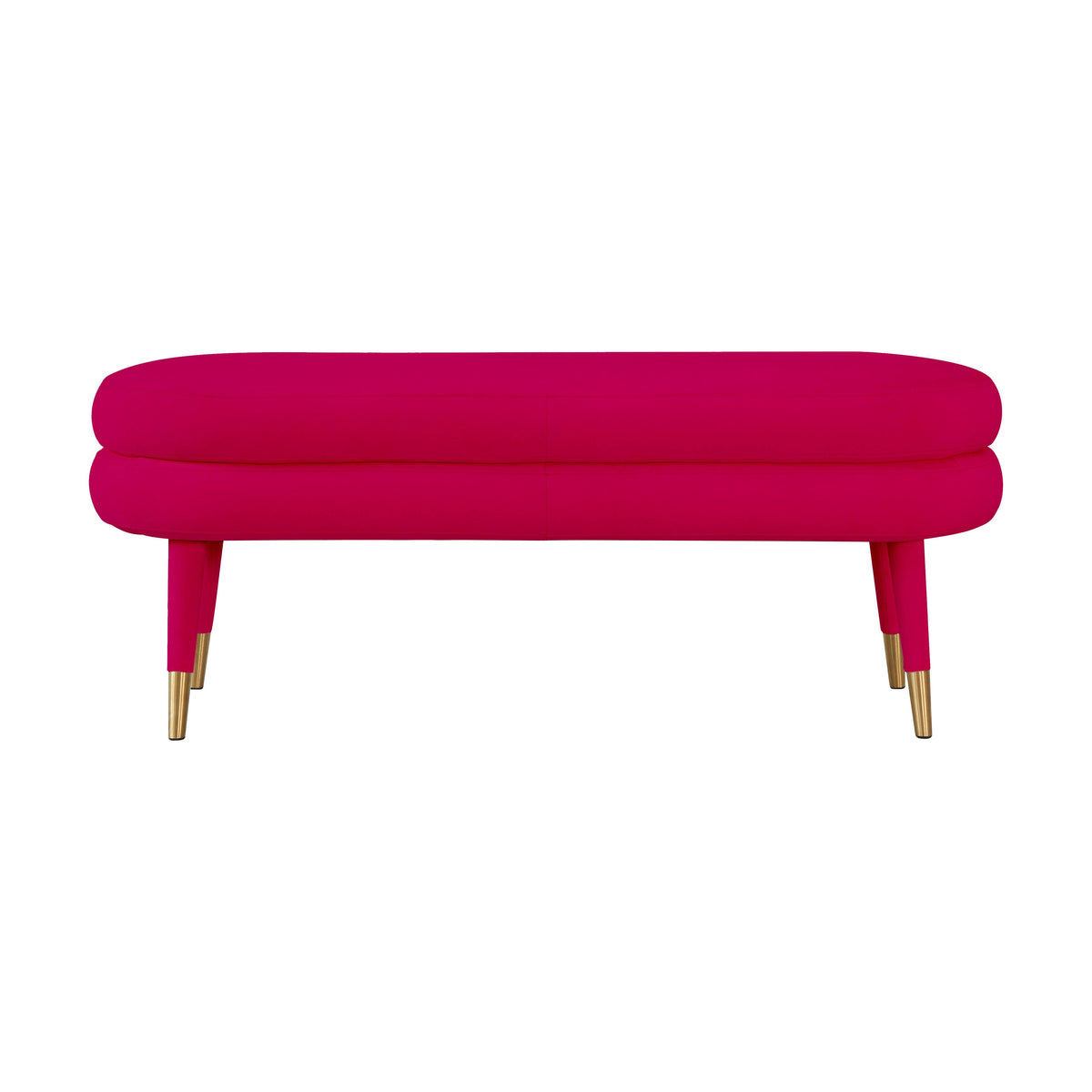 Pink Velvet Bench J2583
