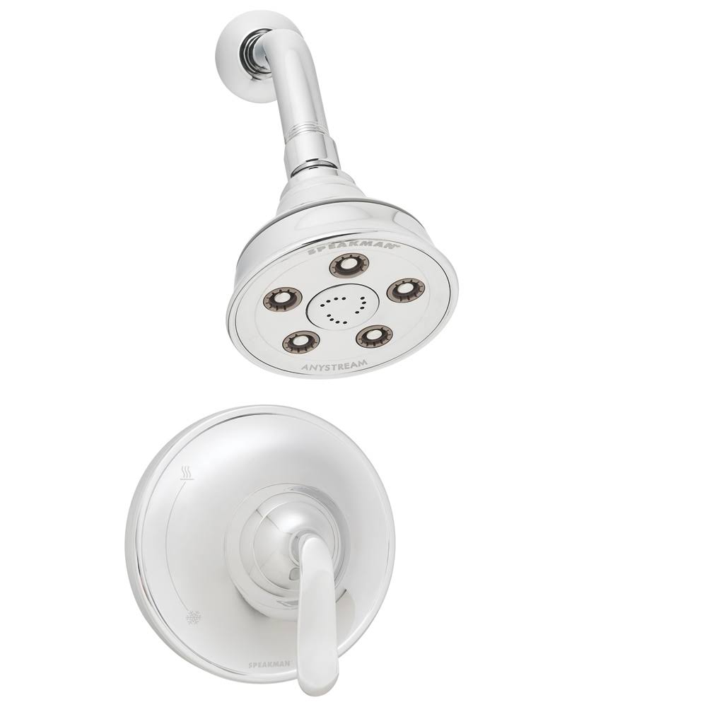 Polished Chrome Shower and Tub Combination J917956