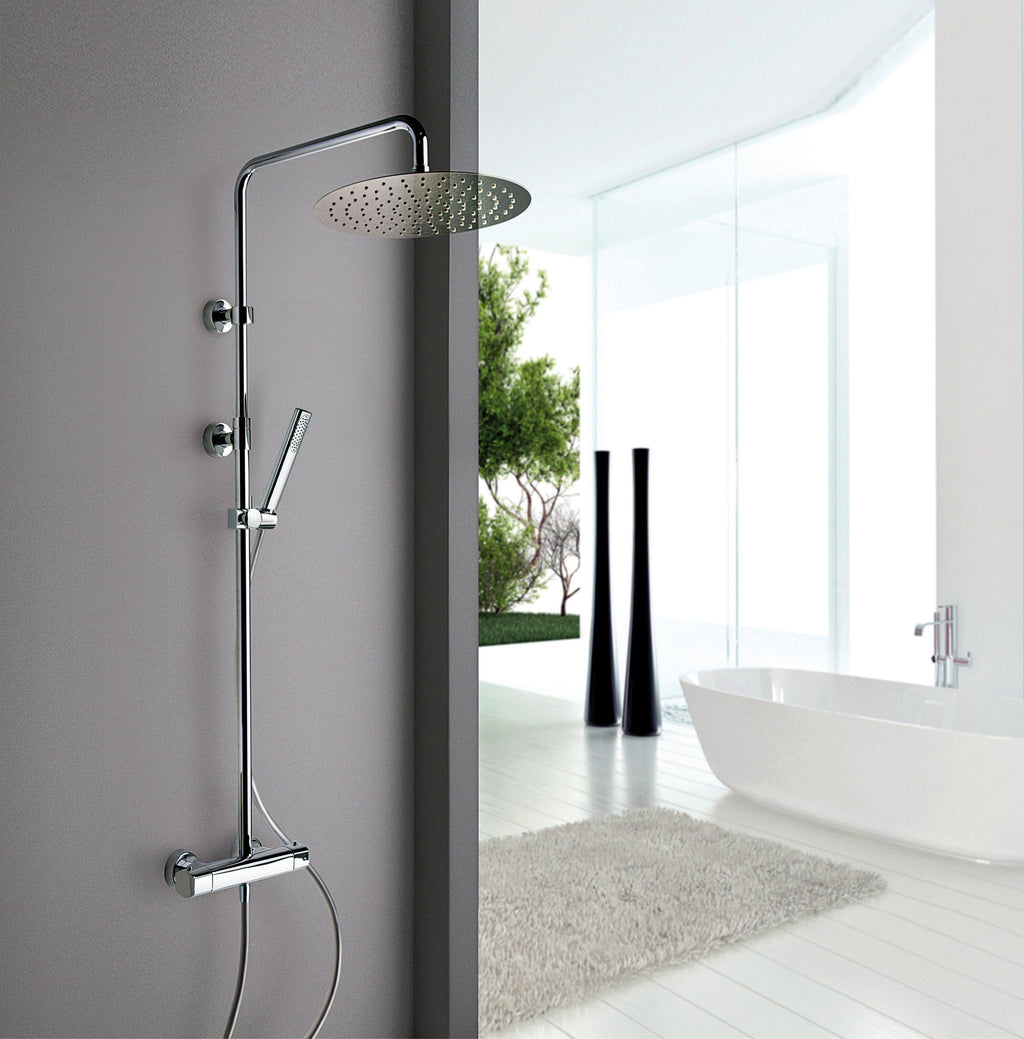 Adjustable Shower Column Chrome D55086