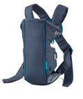 Gray 2-Position Baby Carrier with Wonder Cover Bib Q753089