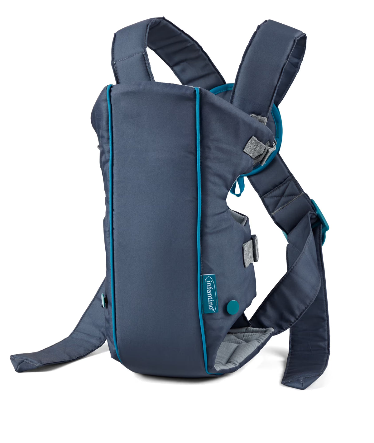 Gray 2-Position Baby Carrier with Wonder Cover Bib Q753089