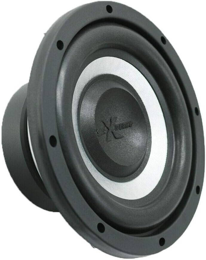 2X 8 Inch 1200 Watts Max Power Car Audio Subwoofer Dual 4 Ohm Voice Coil Pack of 2 T977