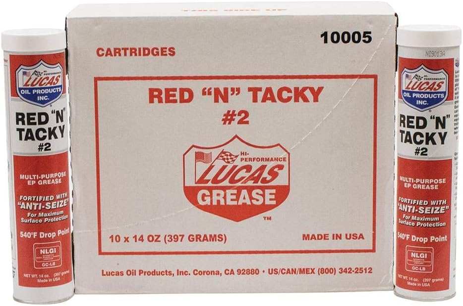 Red N Tacky Grease, 10 Pack Q183