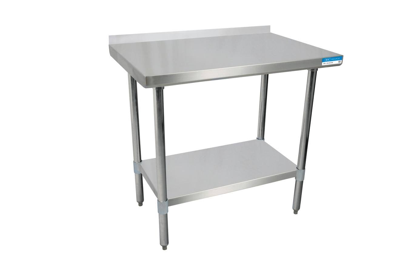 Stainless Steel Work Table with Undershelf V88173