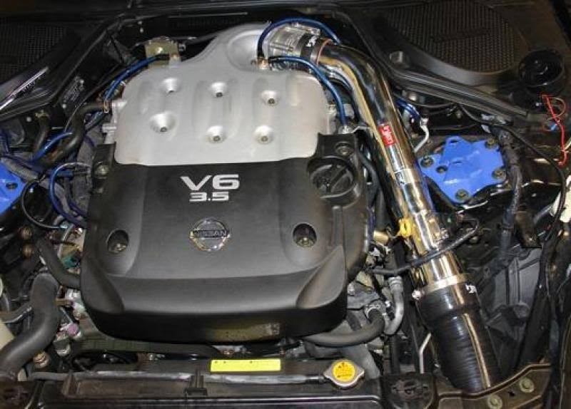 Polished Cold Air Intake V634