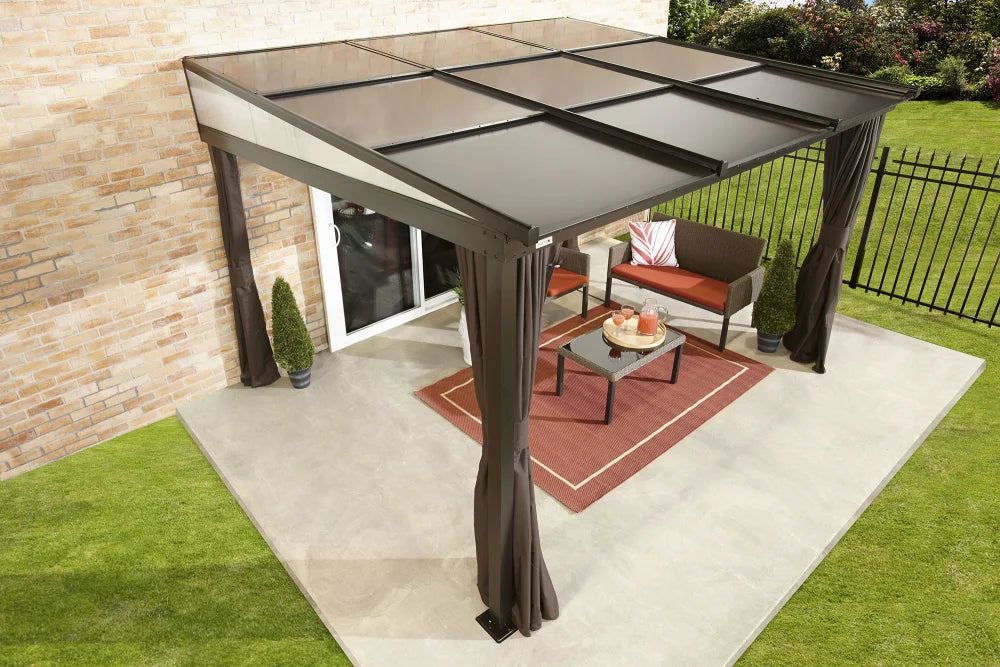 Wall-Mounted Gazebo 10 x 12 ft I1877